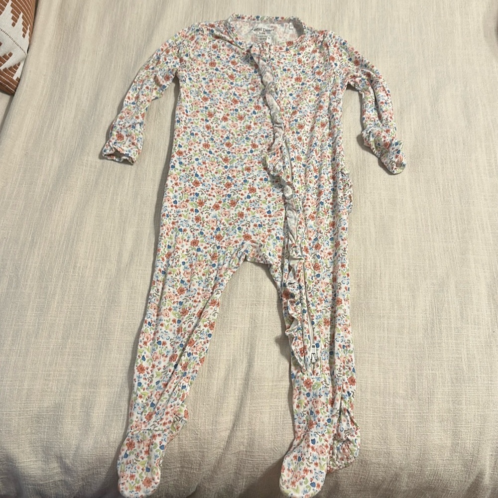 Angel dear ruffle footie pajamas